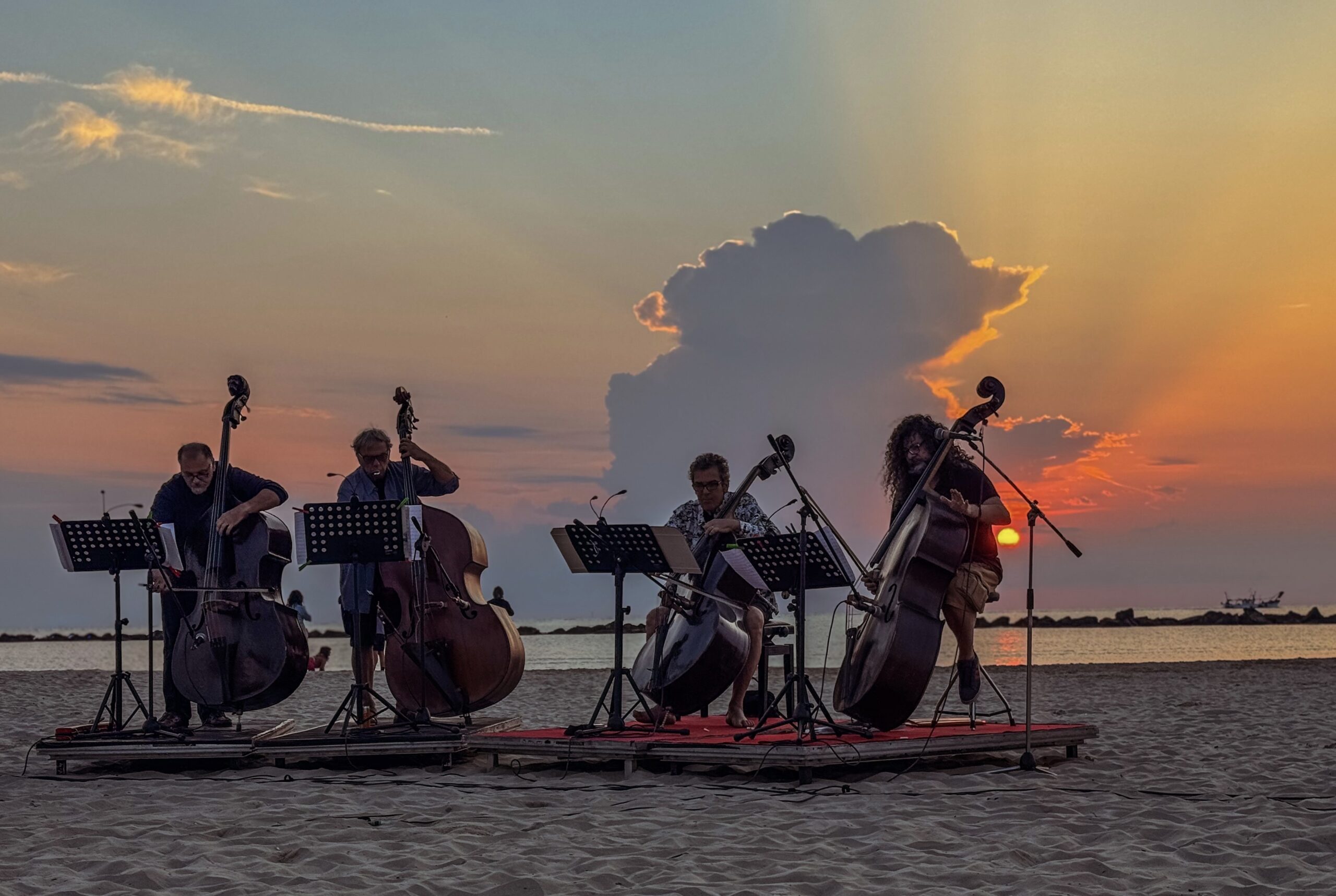 The Bass Gang / Concerto all’alba